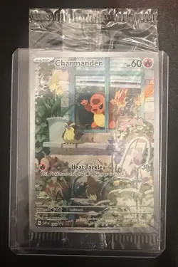 Pokemon TCG Obsidian Flames Charmander #044 SVP Black Star Promo Card Sealed - Image 3