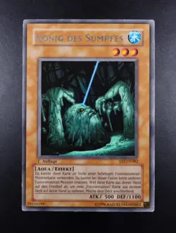 YUGIOH 2004 | KING OF THE SWAMP | AST-DE082 | 1ST EDITION | EXCELLENT | GERMAN - Image 1