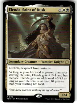 Elenda, Saint of Dusk Foundations Regular MTG - Image 1