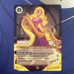 Disney Lorcana Rapunzel Gifted with Healing 4/C1 Challenge Promo - Non Foil 🔥 - Image 1