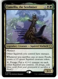 Camellia, the Seedmiser Bloomburrow Regular MTG - Image 1