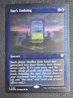 Day's Undoing (Foil Etched) #486 (NM) Commander Masters CMM Magic MTG - Image 1