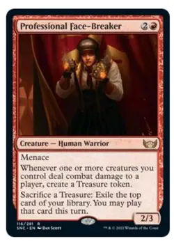 1x Professional Face-Breaker - New Capenna Rare! NM Mint - Image 1