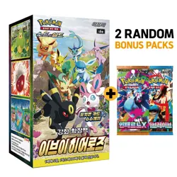 Pokemon Card Sword & Shield Eevee Heroes Booster Box S6A 1BOX Korean Ver. - Image 2
