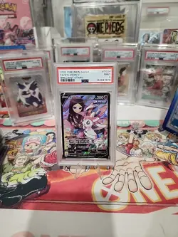 FA/SYLVEON V BRILLIANT STARS POKEMON SWSH BRILLIANT STARS 2022 TG14 PSA 9 - Image 1