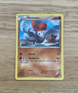 Meloetta BW69 Black Star Promo LP (exc) | Black & White | Pokemon TCG - Image 1