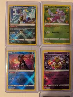 Pokemon TCG Radiant Holo Rare Lot Of All Near Mint Condition - Image 2