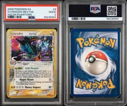 PSA 2 Gyarados (Delta Species) 8/110 Holon Phantoms Reverse Holo Pokemon Slab - Image 3