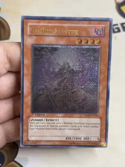 Zombie Master TAEV-EN039 Ultimate Rare 1st Edition YuGiOh! NM - Image 2