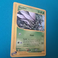 Scyther 106/147 Acropolis Base 2002 Rare E-Reader Pokemon card Expedition - Image 3