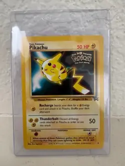 Pokemon TCG Set of 4: KidsWB Presents Pokemon The First Movie Promo Cards - Image 3