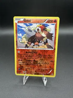 Entei - 14/98 - Rare Reverse Holo - Ancient Origins - Pokemon Card MP - Image 1