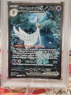 PSA 9 Gardevoir EX 233/091 - Pokemon TCG Paldean Fates 2024 SIR - MINT Card - Image 3
