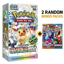 Pokemon Terrastal Festival EX Booster Box SV8A Prism Evolution Sealed Korean VER - Image 2