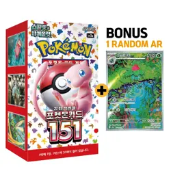 Pokemon Cards Scarlet & Violet 151 Booster Box 1Box Sealed Korean Ver. - Image 1