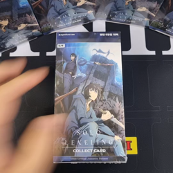 Solo leveling collection card Vol 1 + Vol 2 Booster Box Korean - Image 2
