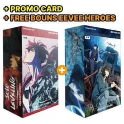 Solo leveling collection card Vol 1 + Vol 2 Booster Box Korean - Image 3