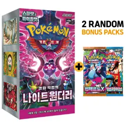 Pokemon Card Night Wanderer booster box 1Box Sealed Korean Ver. - Image 3