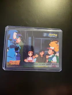 Pokemon Topps The Tempest A Bad Omen #15 Mewtwo Strikes Back Holo Foil - Image 1