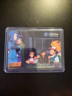 Pokemon Topps The Tempest A Bad Omen #15 Mewtwo Strikes Back Holo Foil - Image 2