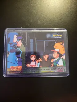 Pokemon Topps The Tempest A Bad Omen #15 Mewtwo Strikes Back Holo Foil - Image 5