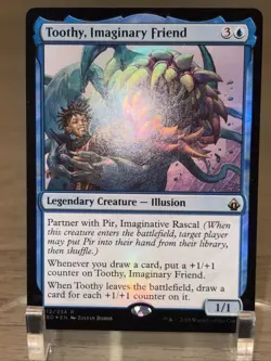 MTG FOIL Toothy, Imaginary Friend Battlebond Magic the Gathering - Image 2