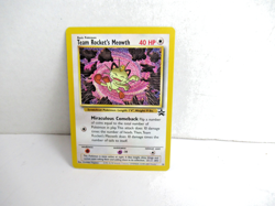 Pokemon TCG Card - Team Rocket's Meowth Promo Card Regular/Non-Holo #18 - Image 2
