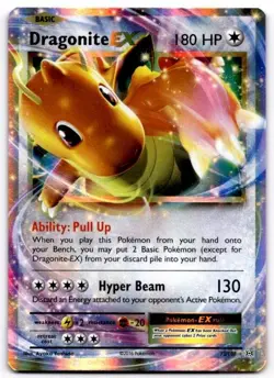 Dragonite EX 72/108 Holo EX Rare Evolutions Pokemon Holo Near Mint - Image 1