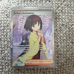 Erika's Invitation 196/165 - SV 151 Pokemon TCG - NM - Image 1