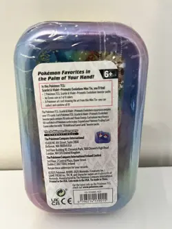 Pokemon TCG Prismatic Evolutions Leafeon Mini Tin - Brand New & Factory Sealed ✅ - Image 2