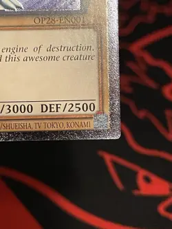 Blue-Eyes White Dragon - OP28-EN001 - Ultimate Rare - NM/VLP - Image 5