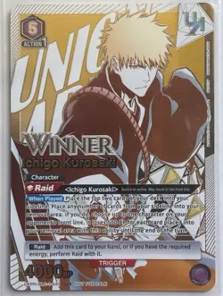 Ichigo Kurosaki Promo (Winner) UEPR/BLC-1-041 -Union Arena - Image 1