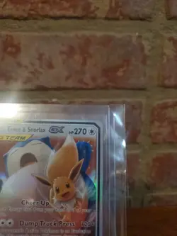 Pokemon TCG Eevee Snorlax GX Team Up Holo Ultra Rare Card 120/181 - Image 3