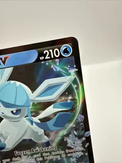 Glaceon V 040/203 Evolving Skies NM Full Art Ultra Rare Pokemon Card - Image 3