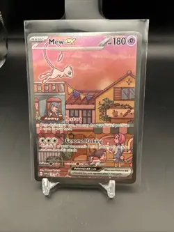 Mew ex 053 Sv: Scarlet & Violet Promo Cards Holo 151! Pokemon - Image 1