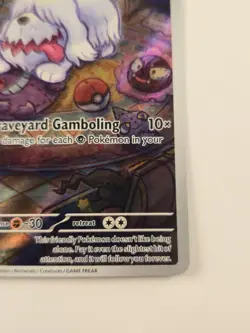 Pokemon TCG Greavard Scarlet & Violet Base Set Holo Card 214/198 Illustration LP - Image 4