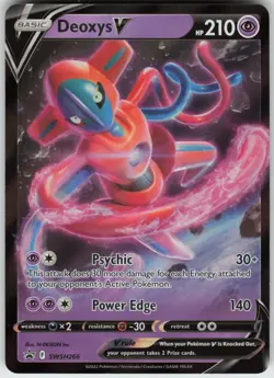 UR - 02 Holo Deoxys V SWSH266 Promo SWSH: Sword & Shield Promo Cards - Image 1