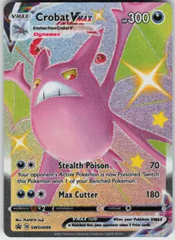 UR - 02 Holo Crobat VMAX SWSH099 Promo SWSH: Sword & Shield Promo Cards - Image 1