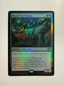 Regal Imperiosaur 177 MTG Aetherdrift Foil - Image 1