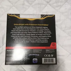 Brand New Pokemon Scarlet &Violet Paldean Fates Booster Bundle Sealed! - Image 2