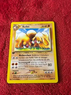 Pokemon Piloswine Keifel #36/64 German Neo Revelation Uncommon 2000 Played - Image 5