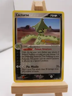 Pokemon Pre-Release Card : Cacturne 27/108 (Ex Power Keepers) - Image 1