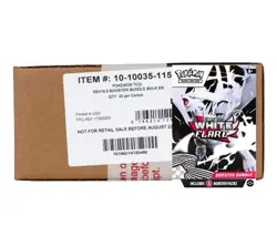 Pokemon - White Flare - Booster Bundle CASE (USA Style 25 piece case) - 0% VAT - Image 1