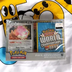 Pokemon 2008 World Championships signed Deck - Bliss Control SEALED - Image 1