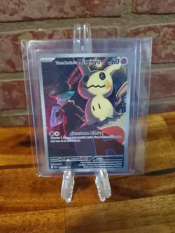 Pokemon tcg Team Rocket's Mimikyu Ascended Heroes Illustration Rare 238/217 - Image 1