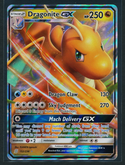 Dragonite GX 152/236 Holo Rare Pokemon 2019 Unified Minds - NM - Image 1