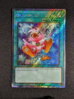 Yugioh - One for One RA03-EN056 1st Edition Platinum Secret Rare NM - Image 1
