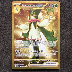 MEOWSCARADA ex 2023 POKEMON CARD #271/193 PAL EN-PALDEA EVOLVED HYPER RARE - Image 1