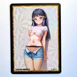 DAWN Waifu Anime Card LIMITED 1/1 Custom TCG Holo Goddess Story ACG T14756 - Image 1