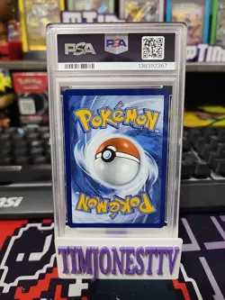 POKEMON 2025 White Flare Illustration Rare VANILLITE #111 PSA 9 Mint RARE - Image 2